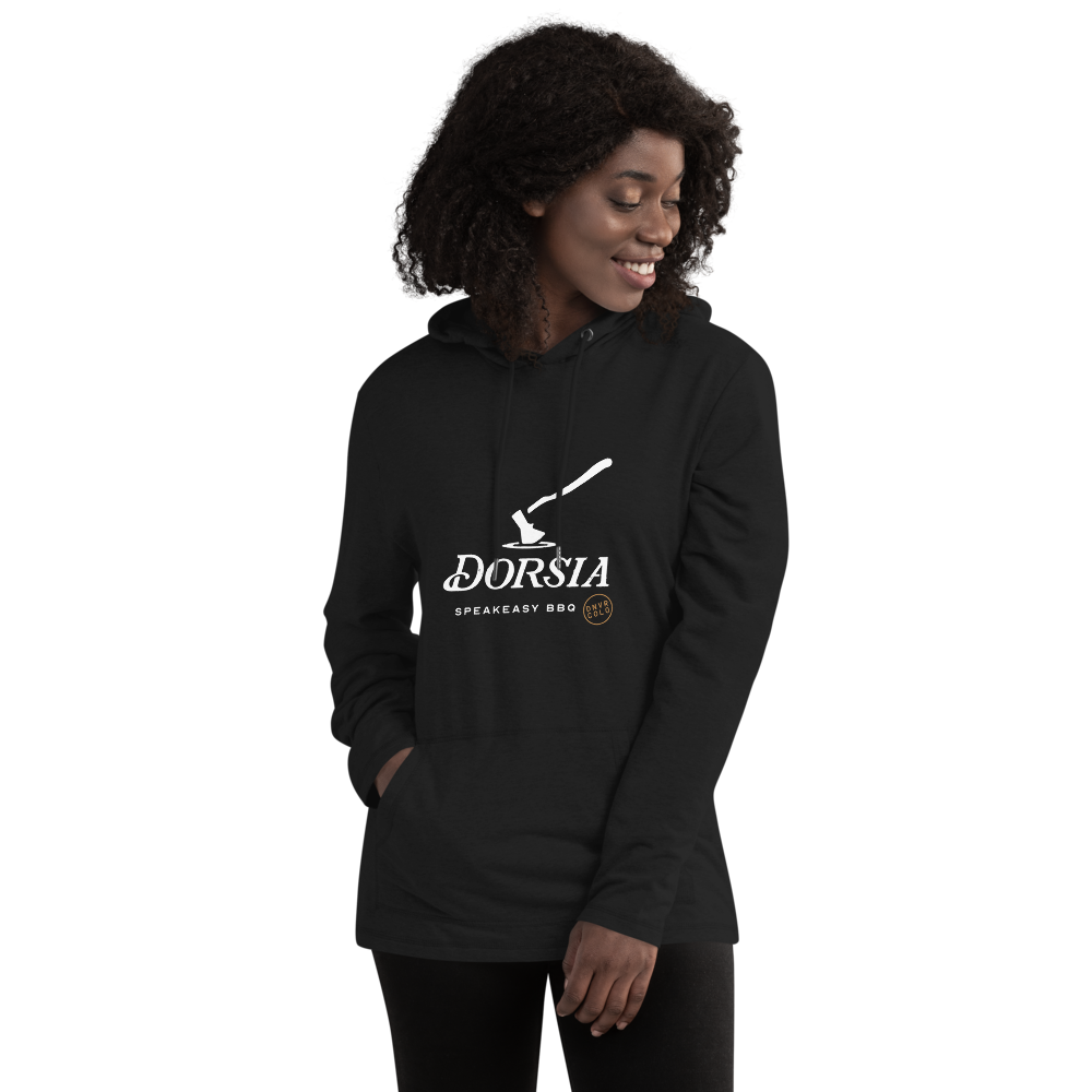 Dorsia BBQ Lightweight Hoodie Black