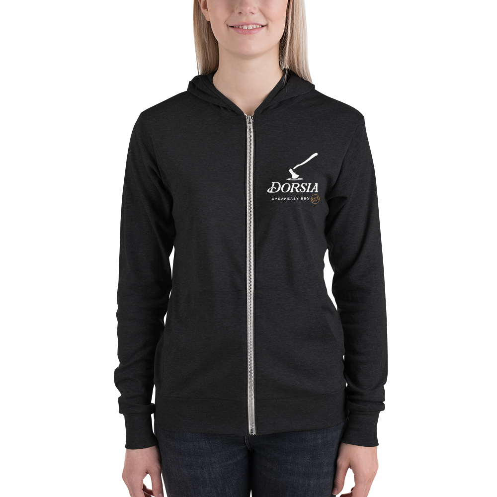 Dorsia Mile High Zip Up Hoodie