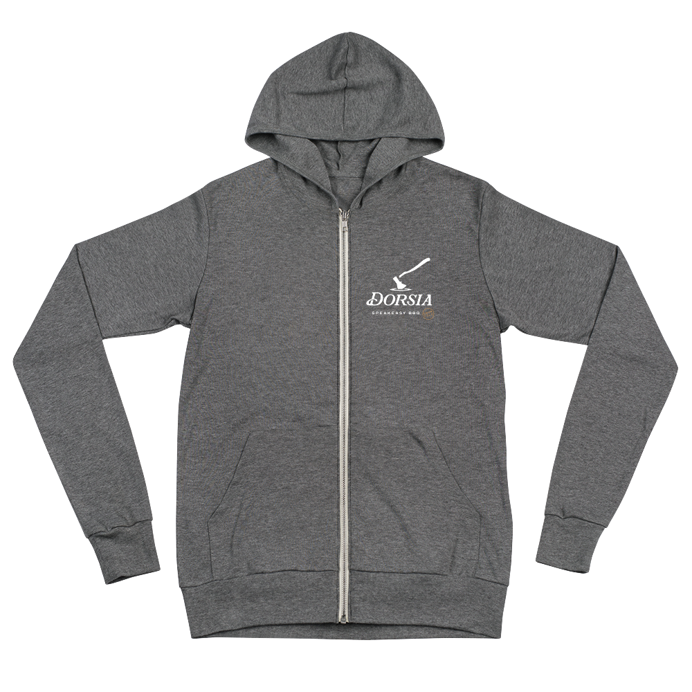 Dorsia Mile High Zip Up Hoodie