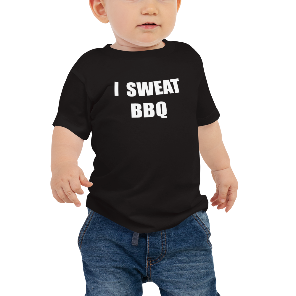 I Sweat BBQ - Baby Short Sleeve Tee