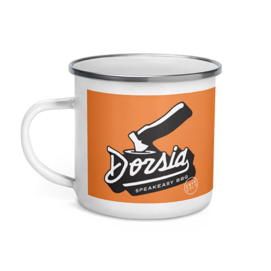 Dorsia Retro Enamel Mug 12oz