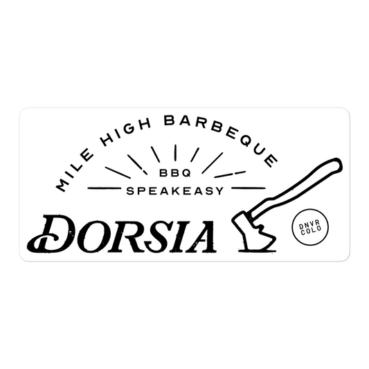 Dorsia Speakeasy Mile High Rectangle Sticker