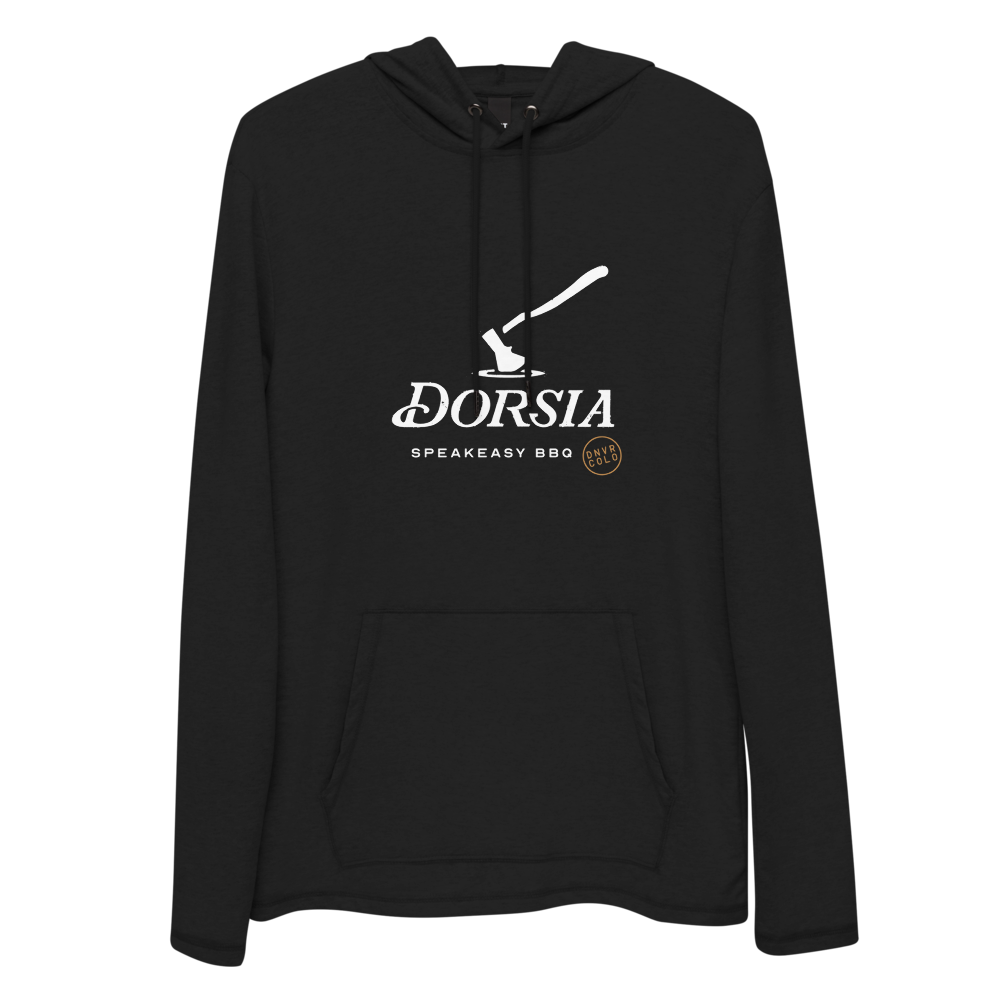 Dorsia BBQ Lightweight Hoodie Black