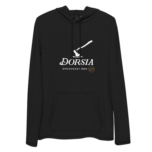 Dorsia BBQ Lightweight Hoodie Black