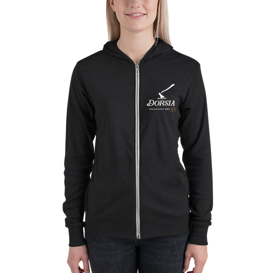 Dorsia Mile High Zip Up Hoodie